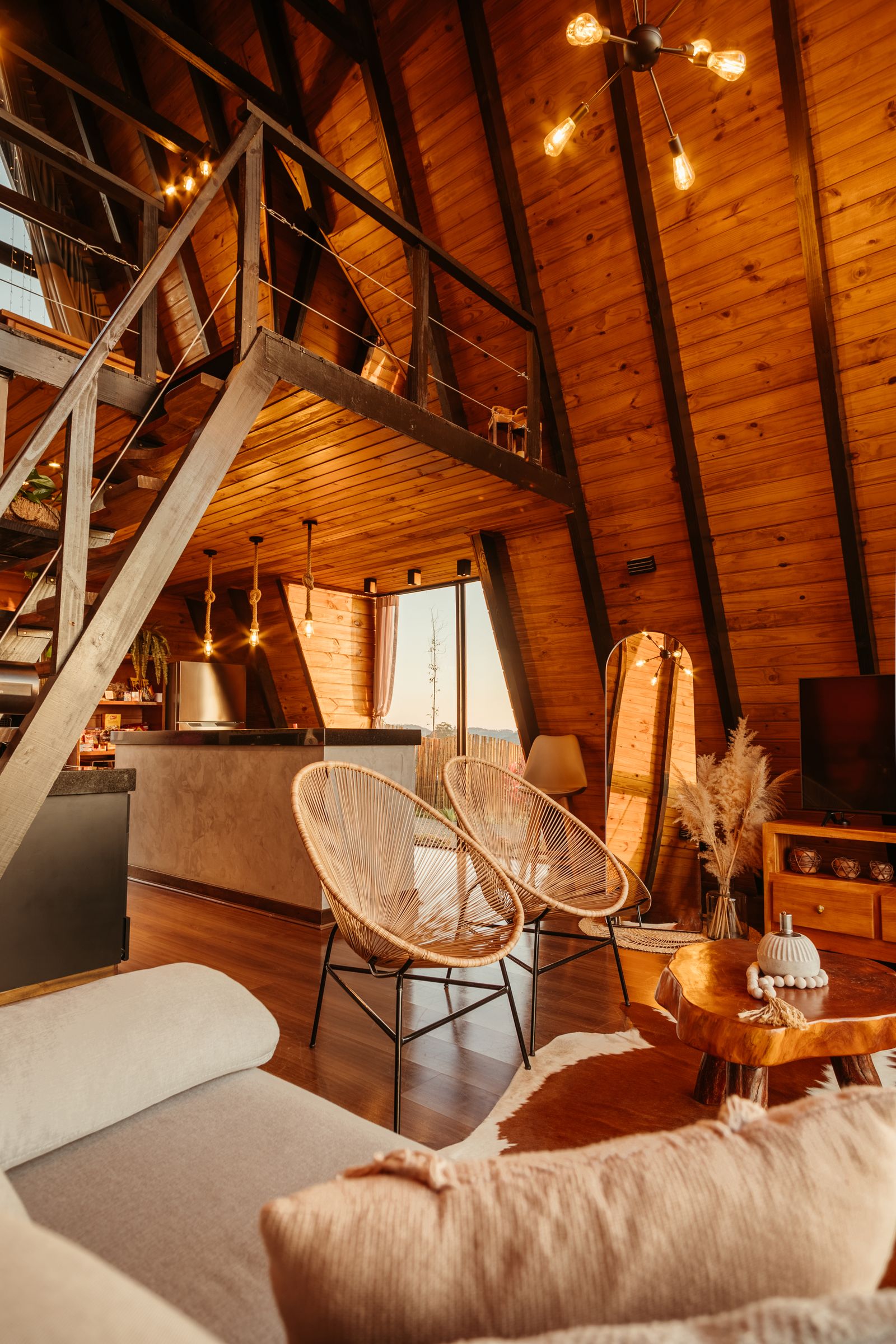 Wohnraum Ferienwohnung Morgensonne